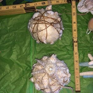 Beach Christmas ornaments